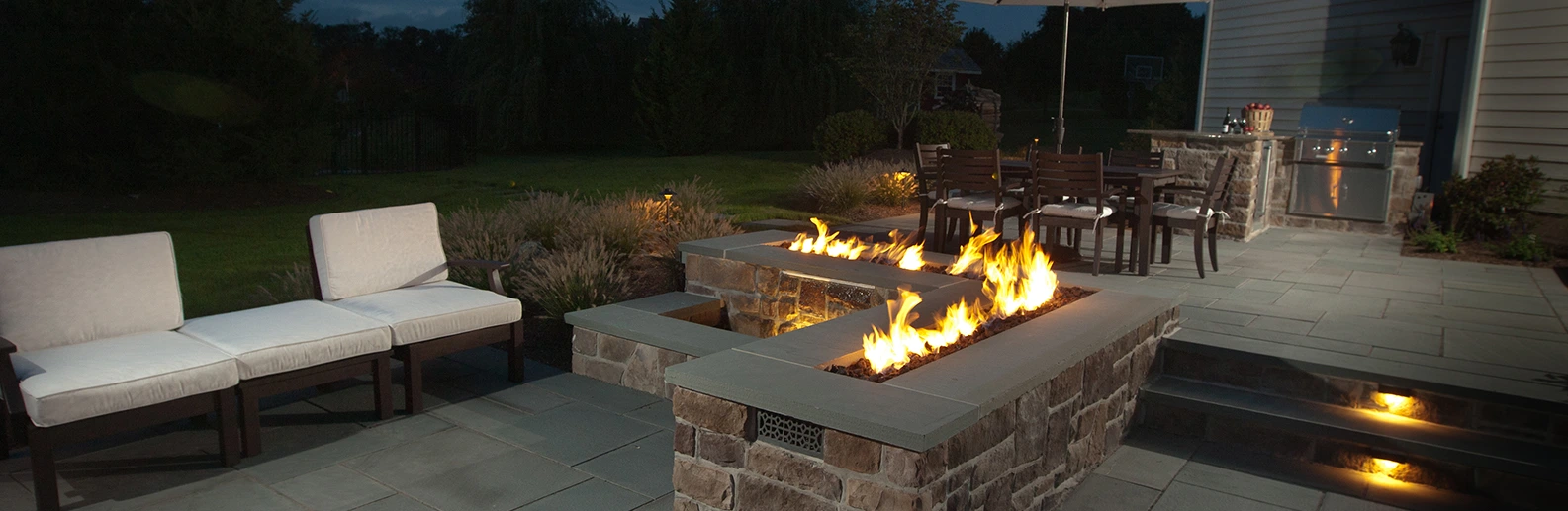 Wood Burning Fireplace